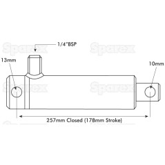 Siłownik hamulcowy - Cylinder 32mm 