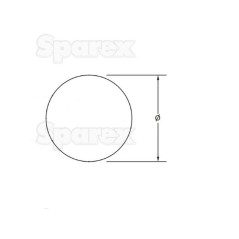 Sparex Kulki do łożysk ze stali węglowej Ø16mm