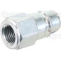 Sparex Wtyczka hydrauliczna Męski 1/4'' Wielkość montażowa x 1/4'' BSP Gwint żeński (agropak 2 szt)