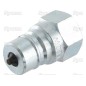 Sparex Wtyczka hydrauliczna Męski 3/8'' Wielkość montażowa x 3/8'' BSP Gwint żeński