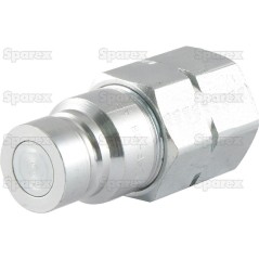 Sparex Wtyczka hydrauliczna płaska Żeński 1/2'' Wielkość montażowa x 1/2'' BSP Gwint żeński 