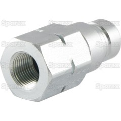 Sparex Wtyczka hydrauliczna płaska Męski 1/2'' Wielkość montażowa x 1/2'' BSP Gwint żeński