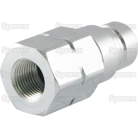 Sparex Wtyczka hydrauliczna płaska Męski 1/2'' Wielkość montażowa x 1/2'' BSP Gwint żeński