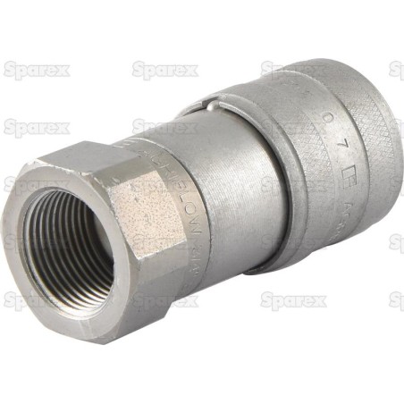 Sparex Wtyczka hydrauliczna płaska Żeński 1/2'' Wielkość montażowa x 1/2'' BSP Gwint żeński