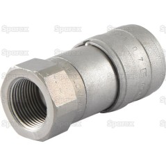 Sparex Wtyczka hydrauliczna płaska Żeński 3/8'' Wielkość montażowa x 3/8'' BSP Gwint żeński