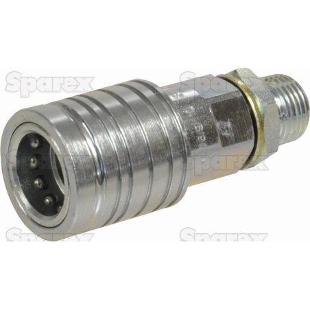 Sparex Wtyczka hydrauliczna Żeński 1/2'' Wielkość montażowa x 1/2'' BSP Gwint męski