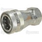 Sparex Wtyczka hydrauliczna Żeński 1/2'' Wielkość montażowa x 1/2'' BSP Gwint żeński