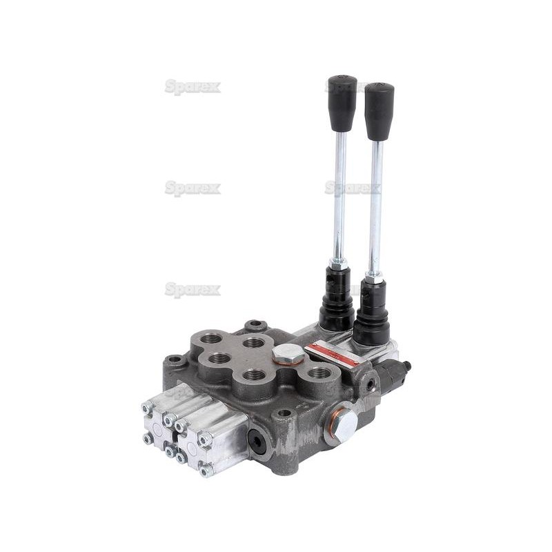 Sparex Zawór hydrauliczny monoblokowy 3/8'' BSP Porty 2 BK (45 L/min Natężenie Przepływu)