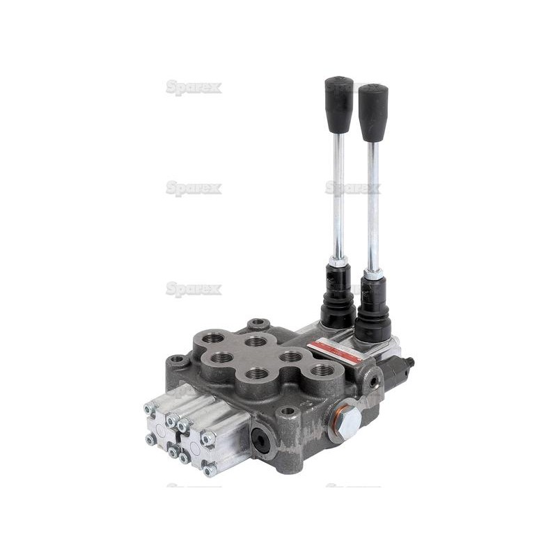 Sparex Zawór hydrauliczny monoblokowy 3/8'' BSP Porty 2 BK (45 L/min Natężenie Przepływu)