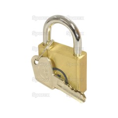 Squire Solid Brass Lion Range Padlock - Key Alike - mosiądz, Szerokość: 39.5mm (Stopień bezpieczeństwa: 3)