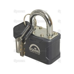 Squire Stronglock Pin Tumbler Padlock - Key Alike - Stal, Szerokość: 49mm (Stopień bezpieczeństwa: 4) 