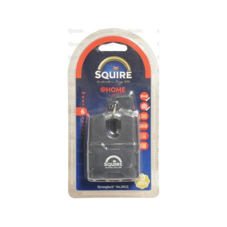 Squire Stronglock Pin Tumbler Padlock - Key Alike - Stal, Szerokość: 54mm (Stopień bezpieczeństwa: 6)
