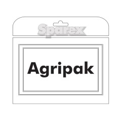 Śruba z nakrętką - 1/2'' x 1 1/2'', Wytrzymałość na rozciąganie 12.9 (10 szt agropak) 