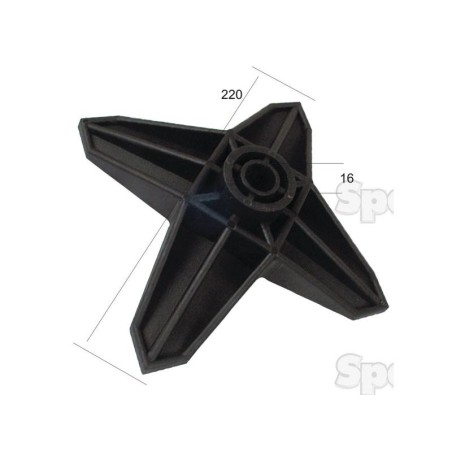 Star Wheel 220x47.5x11mm Zastępuje Flexicoil Zastępuje: 120000050