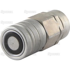 Sparex Wtyczka hydrauliczna płaska Żeński 1/2'' Wielkość montażowa x 1/2'' BSP Gwint żeński 