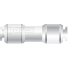 Straight Connectors 1/4'' 