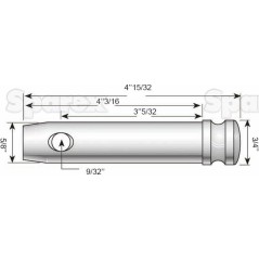 Sworzeń 16x80mm Kat. 0 