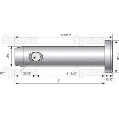 Sworzeń 22x113mm Kat. 1 