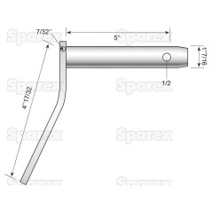 Sworzeń 36x127mm Kat.3 