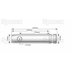 Sworzeń 45x130mm Kat. 4