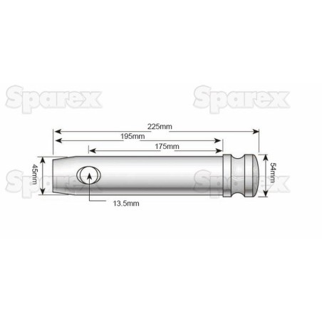 Sworzeń 45x130mm Kat. 4