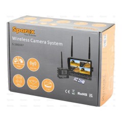 System kamerowy bezprzewodowy z 1 x 7'' Digital Wireless 4QUAD split HD monitor with audio and DVR function, 1 x CMOS digital... 