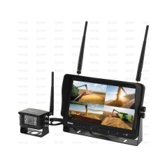 System kamerowy bezprzewodowy z 1 x 9'' Digital Wireless 4QUAD split HD monitor with audio and DVR function, 1 x CMOS digital...