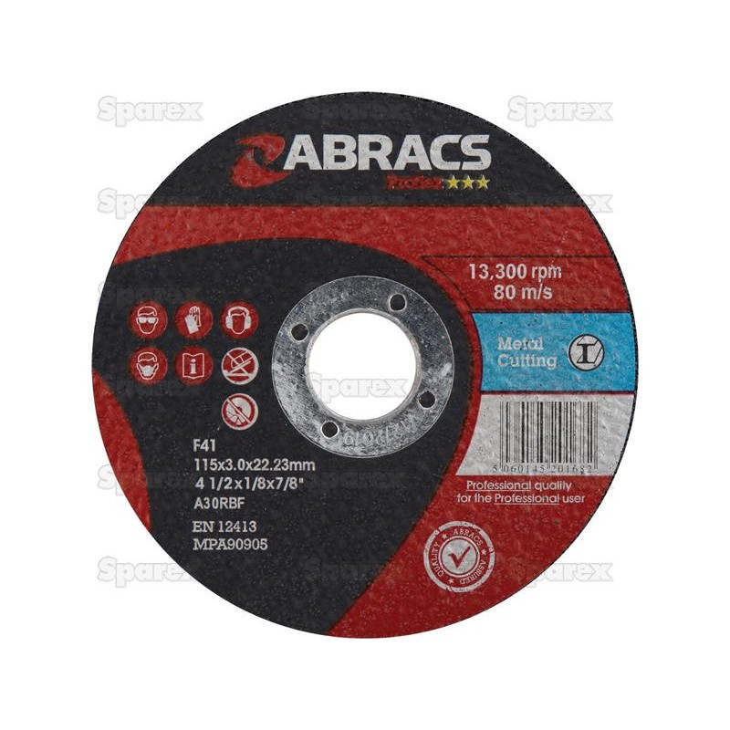 Tarcza Metall Ø115 x 3 x 22.23mm A30RBF