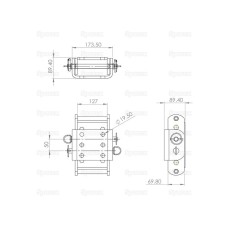 Trailer Drop Plate Adjustable 