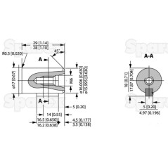 Trale silnik hydrauliczna OMM12.5 12.5cc/rev z 16mm Cylindryczny wału 