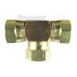 Trójnik hydrauliczny 1/2'' BSP Obrotowa żeńska x 1/2'' BSP Obrotowa żeńska x 1/2'' BSP Obrotowa żeńska