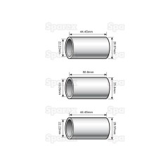 Tuleja redukcyjna (Kat. 2 to 1) (3 szt agropak) 