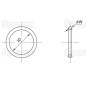 Uszczelnienie typu O'Ring 1/8'' x 3/4'' (BS210) 70 Shore