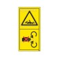 W/LABEL-SAFETY SHIELD 220