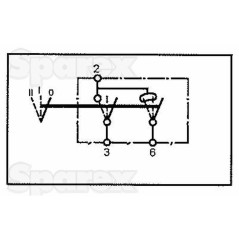 Włącznik - Main Beam, 3 Polozenie (Na/Od) 